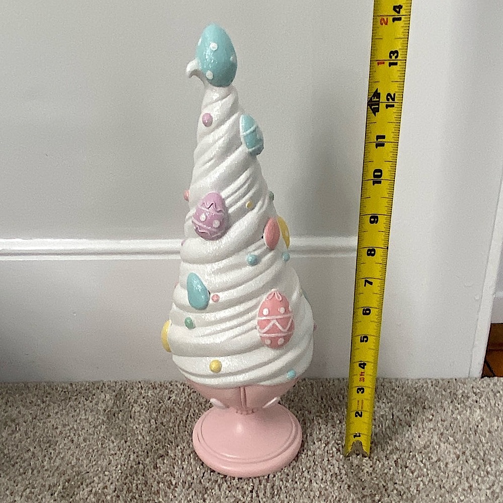 NWT Sweet Treats Whipped Frosting Easter Egg Tree Spring Decor - Picture 9 of 10